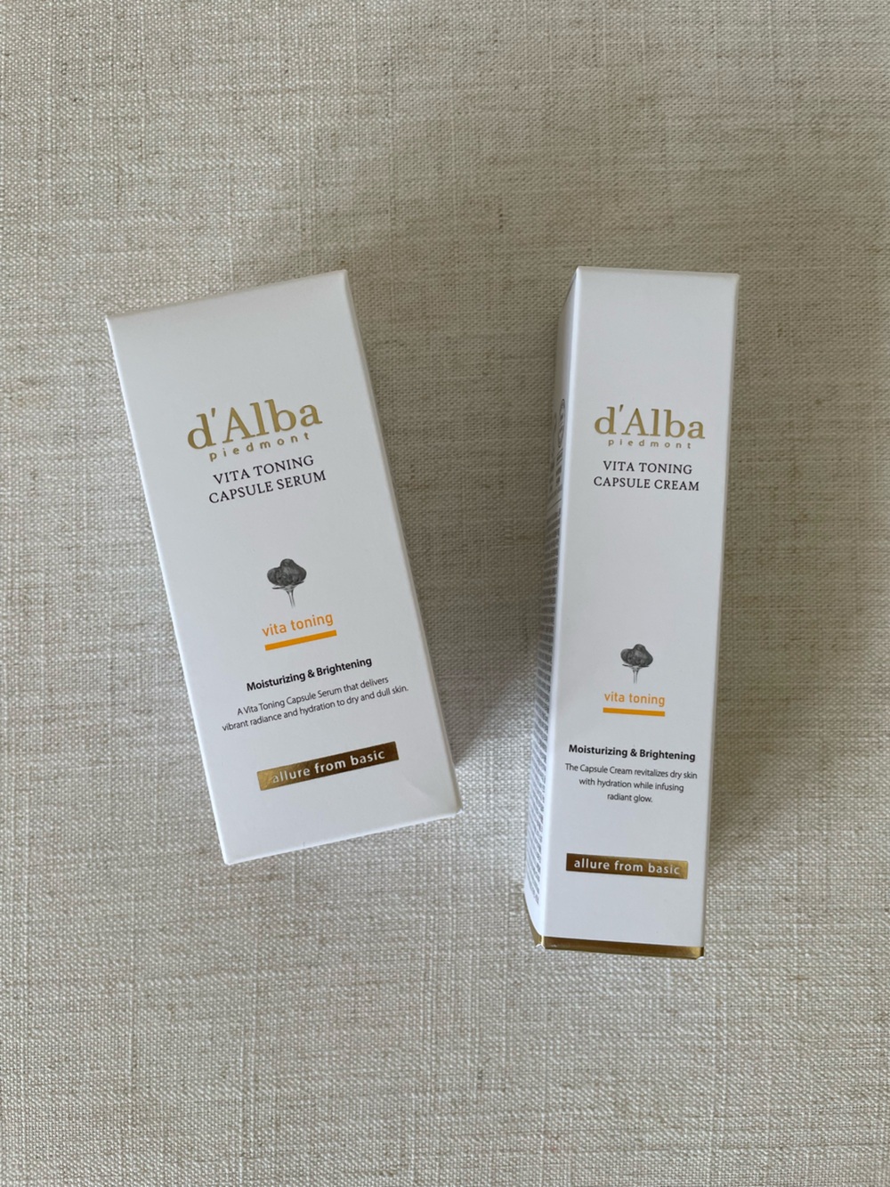 Alba Vita Toning Capsule Serum Cream